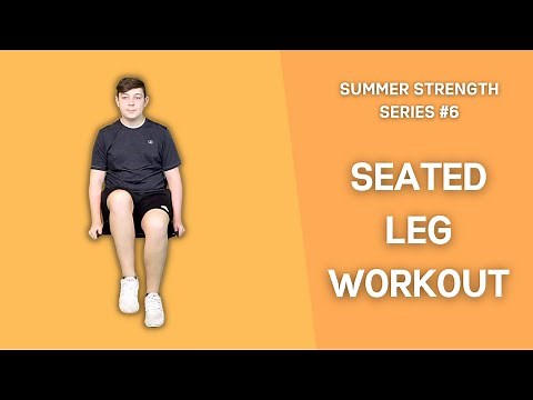 Seated Leg Exercises for Kids and Teens | Movement Break | Wheelchair Exercises