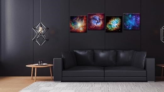 Kreative Arts Cosmic Cloud Orion Crab Nebula Canvas Prints Wall Art