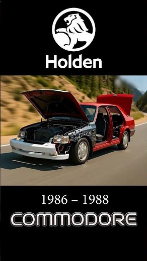 Holden Commodore Evolution 🇦🇺 From 1978 to 2020 | Australian Icon