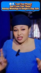 How to Backup Your WhatsApp Chats, Photos & Videos to Google Drive (Avoid Losing Everything) #techtips #TechTrends #tech | Constancewilliams360