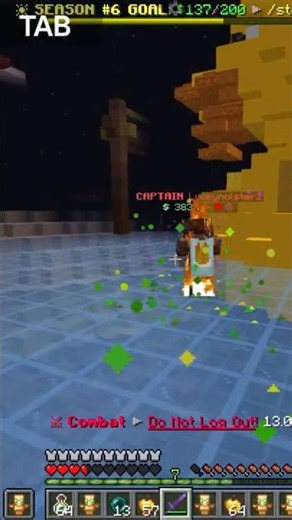 pvp in Minecraft server shore smp #shore4life #minecraft #shorts #minecraftservers