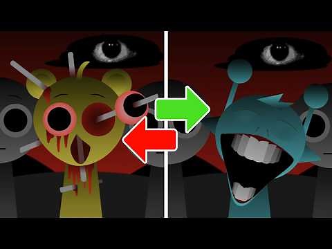 🌈Incredibox Sprunki Phase 2 But COLOR SWAP🔥