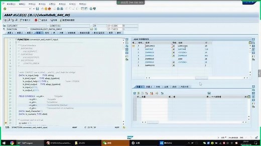 SEC ABAP DEBUG 公开课全程录像