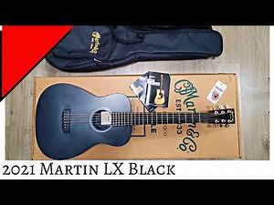 Little Martin LX Black Unboxing & Guitarchaeology