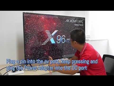How to brush X96mini firmware for x96mini TV Box