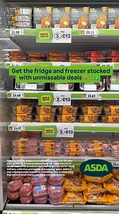 Mix & match Meat, Fish & Poultry with 3 for £12 🥩🐟🍗 Plus frozen favourites on 4 for £5 ❄️ | Asda