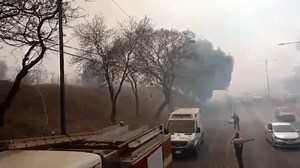 Se incendia el Vaso Regulador 'El Cristo', en límites de Naucalpan y CdMx