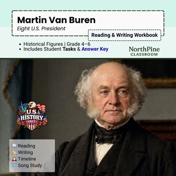 Martin Van Buren Reading & Writing Workbook | Grades 4–6