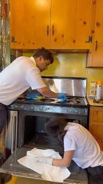 How I deep clean a stove that has not been cleaned in 20 years...