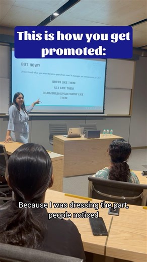 Getting promotions was never easier| #publicspeakingclasses #students #placement #motivation