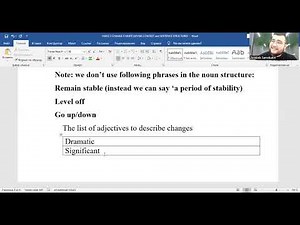 TASK 1 academic - CHANGE CHARTS USING VERBS AND NOUNS TO DESCRIBE CHANGES