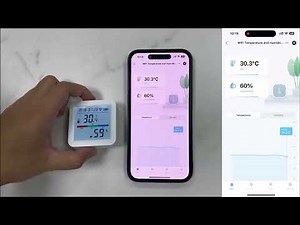 Tuya WIFI Temperature and Humidity Sensor-TH05