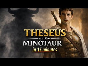 THESEUS vs THE MINOTAUR (In 13 Minutes!) #greekmythology #legend #myths #storytime