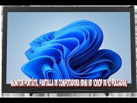 Portable Monitor, 10 Inch HDMI HD 1080P Computer Display,