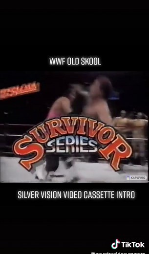 WWF Silver Vision Video Cassette Intro #WWF #WWE #Wrestling #wrestlingflashback #wweoldschool #wwe #wwevideos