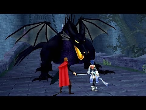 Kingdom Hearts Birth By Sleep: Maleficent (Dragon Form ) Boss Fight (PS3 1080p)