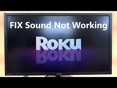 How To FIX Sound Not Working On Roku TV
