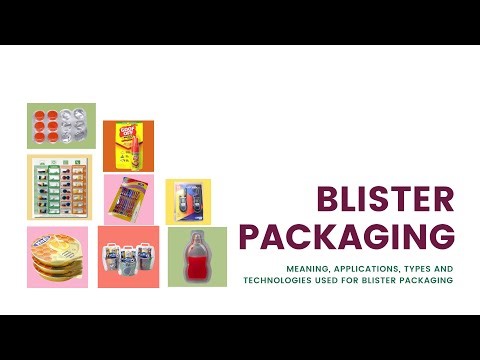 Blister Packaging Meaning & Types #packagingkipathshala #packaging #blisterpackaging #blisterpacks