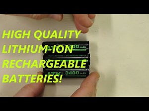 BEST High mAh 3.7v 18650 Lithium Ion Rechargeable Batteries REVIEW