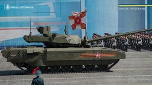 2.5K views · 55 reactions |  It’s been confirmed that the Armata Main Battle Tank has entered service with the Russian Military but will not be deployed to Ukraine. This is highly likely due to the high costs and potential reputational damage of losing a ‘prestige’ vehicle in combat. #StandWithUkraine | Ministry of Defence | Facebook
