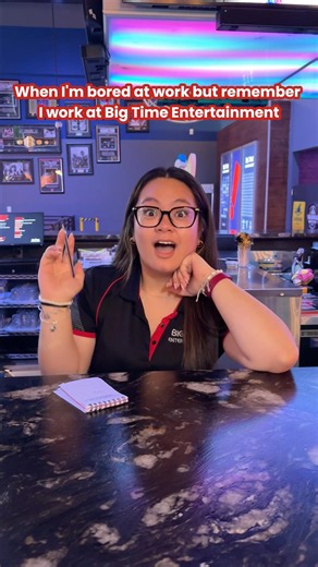 It's never boring at Big Time 🕹️