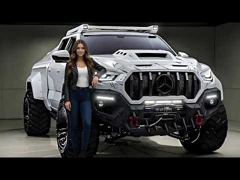 600HP V8 Monster! 2027 Mercedes AMG X-Class Shocks Raptor & TRX 🔥