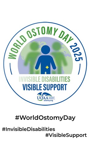 #WorldOstomyDay is here! Discover all the ways to make a difference with #ostomyawareness and UOAA. https://www.ostomy.org/world-ostomy-day/. Tell your #InvisibleDisabilities #VisibleSupport story, webinars, #Ostomy5k, educational graphics and more! | United Ostomy Associations of America