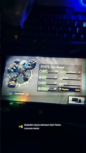 Eye Brawl's Stats Skylanders Giants Wii U