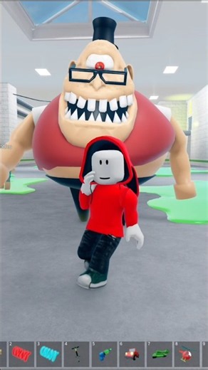 JJ DANCE IN PRISON RUN #roblox