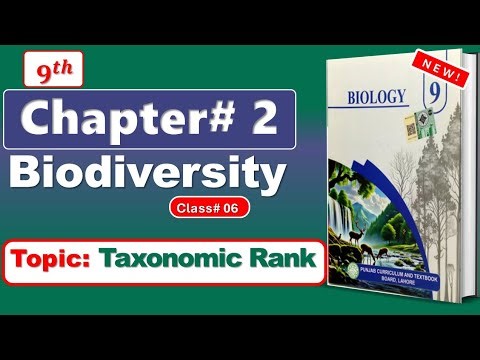 Taxonomic Rank | Class 9th Biology 2025 | Punjab Board 2025