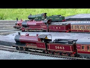 Wye Valley Garden Railway ‘springs’ to life, with LNWR/LMS Prince of Wales & Claughton