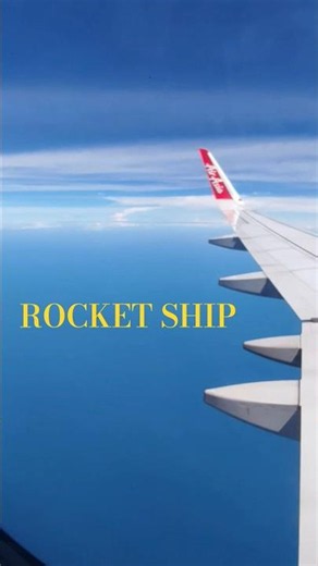 Flying with our favourite rocket ship