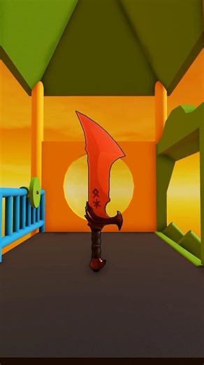 Chaos Sword Recipe Gone Wrong.. #roblox #theforge