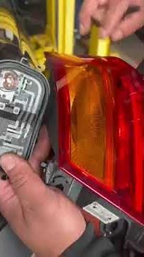 #BMW 4 series how to replace back light bulb.
