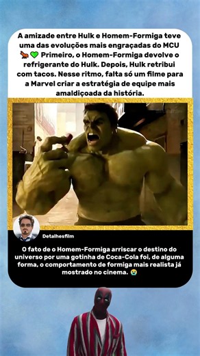 Hulk e Homem-Formiga Criaram a Melhor Amizade do MCU 🐜💚 | Hulk & Ant-Man