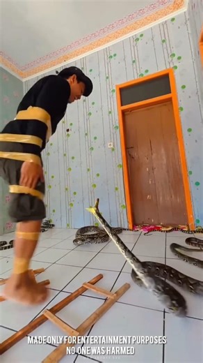 Boy play real life snake & ladder😱#shortsvideo