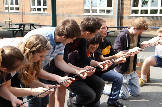 6th Form Activity Days. Problem Solving with WiseUp Team Building