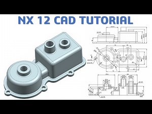 NX 12 CAD Tutorial #72 | How to Build 3D Model Design Basic
