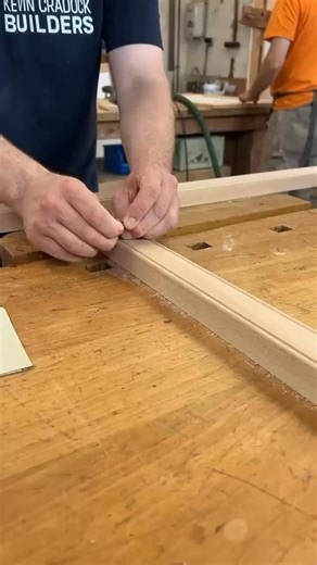 Kevin Cradock on Instagram: "Beaded inset face frames WIP and you know we use the scratcher for cleanup! • Do you know the difference between a cock-bead and a quirk-bead? Let me know in the comments! • @cradockbuilders @cradockwoodworking @cradockfinishing @coreytellingkcb #teamkcb #cradockwoodworking"