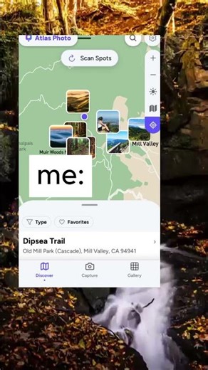 “nah this was pure luck” App Demo: me: mapped it out 🗺️ #locationscouting #atlasphoto #photography