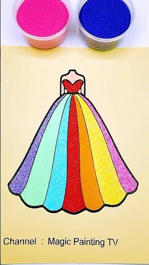 Beautiful Dress #trending #wedding #bride #dress #rainbow #barbiedress