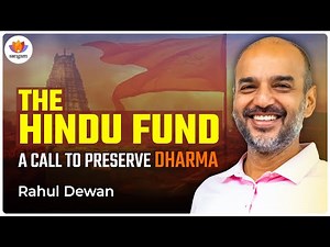 The Hindu Fund: Building a ₹1000 Crore Defence for Dharmic Civilisation | Rahul Dewan | #SangamTalks