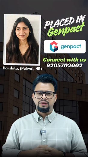 Jobs & Interviews (Corporate Gyani) | 🎯 Congratulations Harshita for this Achievement 🚀 Student from BBA Background and Got Relevant Profile Job in Leading MNC - Genpact... | Instagram