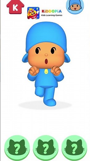 Guess The Animal | Fun Games With Pocoyo | Kiddopia Games For Kids