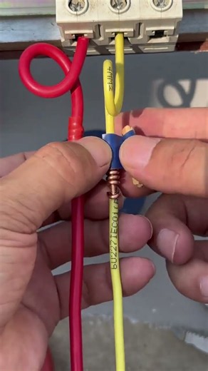 How To Secure Wire To Tape | Strong And Clean Cable Fixing Method #shortvideo #wire