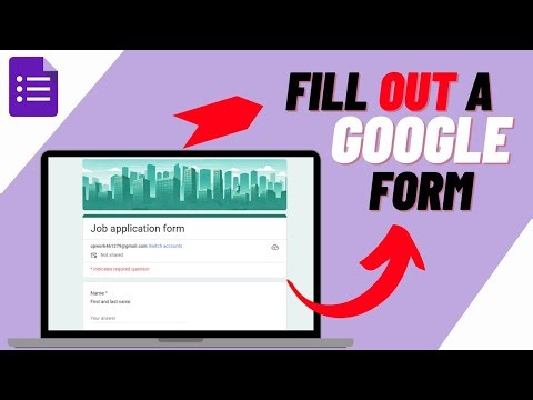 How To Fill Google Form - Quick & Easy