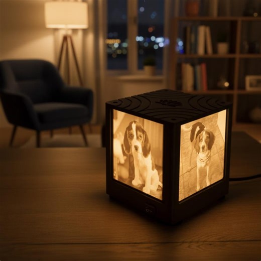 Personalized Litophane Lamp - Custom Gift - Etsy