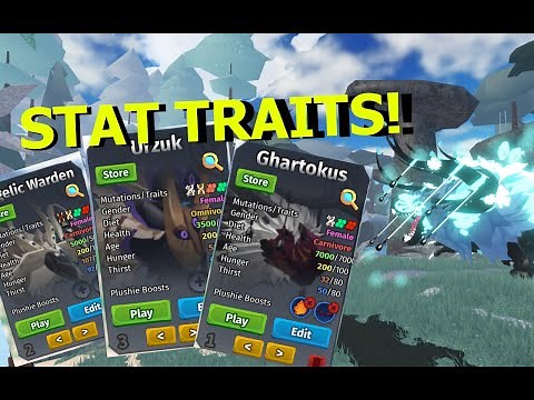 HOW TO GET STAT TRAITS!| Creatures of Sonaria