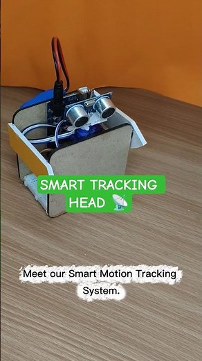 DIY Smart Motion Tracking Robot using Arduino 🤖 #robotics #shorts