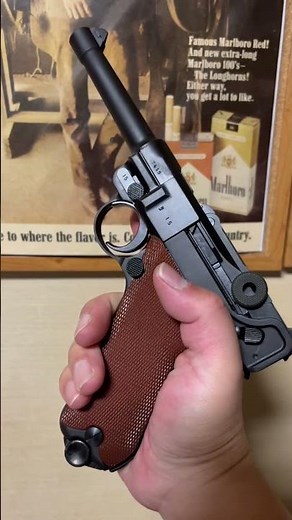 TANAKA WORKS タナカワークス LUGER P08 GBB ルガー P08 エルフルト刻印 ガスガン